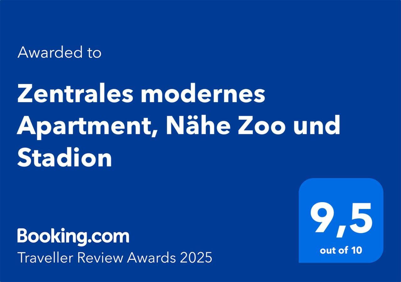 Zentrales Modernes Apartment, Naehe Zoo Und Stadion Дортмунд Экстерьер фото